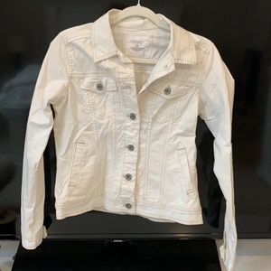 Sonoma White Jeans Jacket